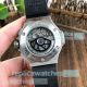 Swiss 7750 Copy Hublot Big Bang Black Dial Silver Bezel Rubber Strap Watch (8)_th.jpg